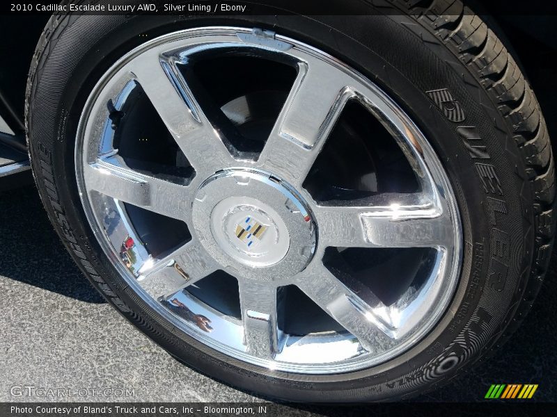Silver Lining / Ebony 2010 Cadillac Escalade Luxury AWD