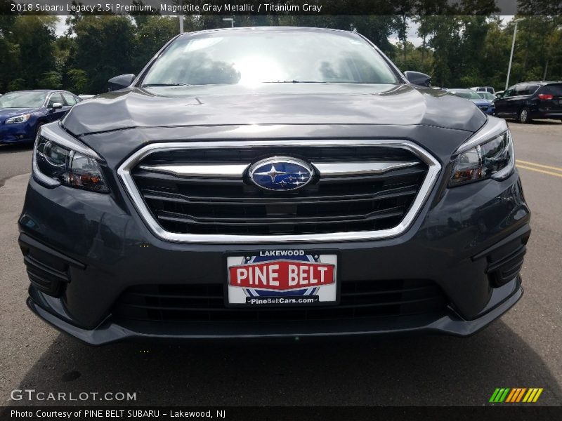 Magnetite Gray Metallic / Titanium Gray 2018 Subaru Legacy 2.5i Premium