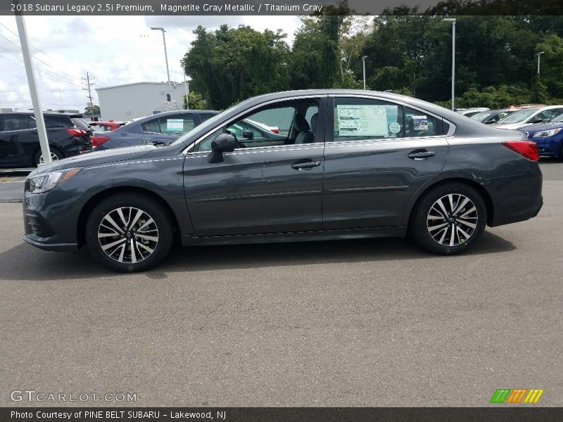Magnetite Gray Metallic / Titanium Gray 2018 Subaru Legacy 2.5i Premium