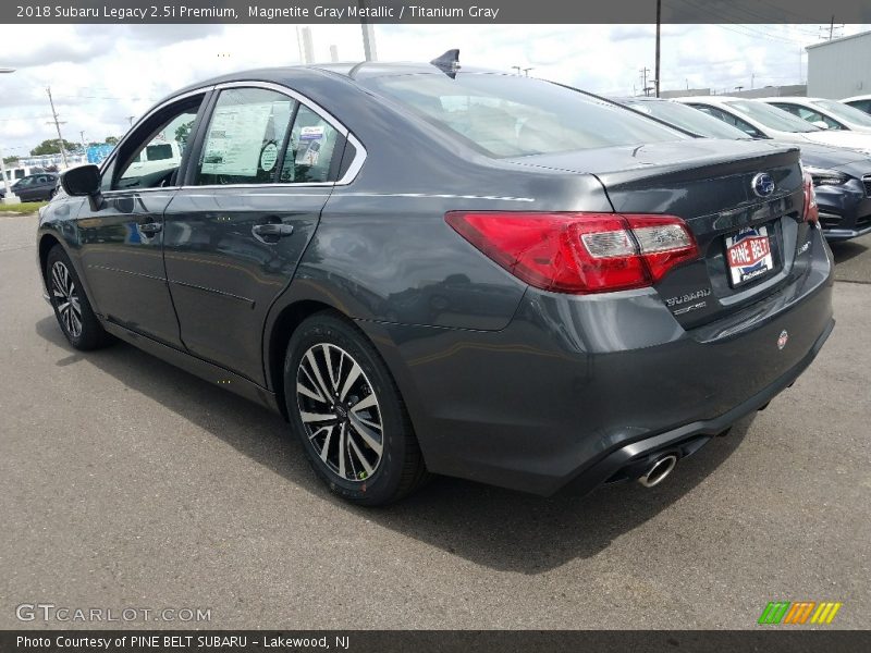 Magnetite Gray Metallic / Titanium Gray 2018 Subaru Legacy 2.5i Premium