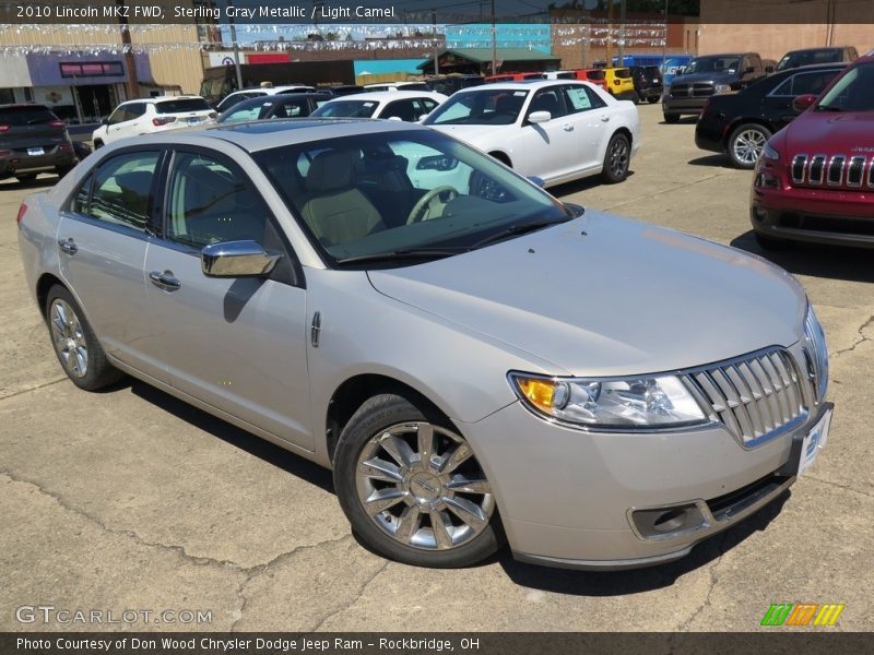 Sterling Gray Metallic / Light Camel 2010 Lincoln MKZ FWD