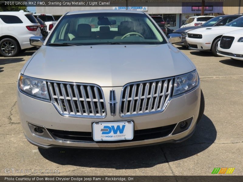 Sterling Gray Metallic / Light Camel 2010 Lincoln MKZ FWD