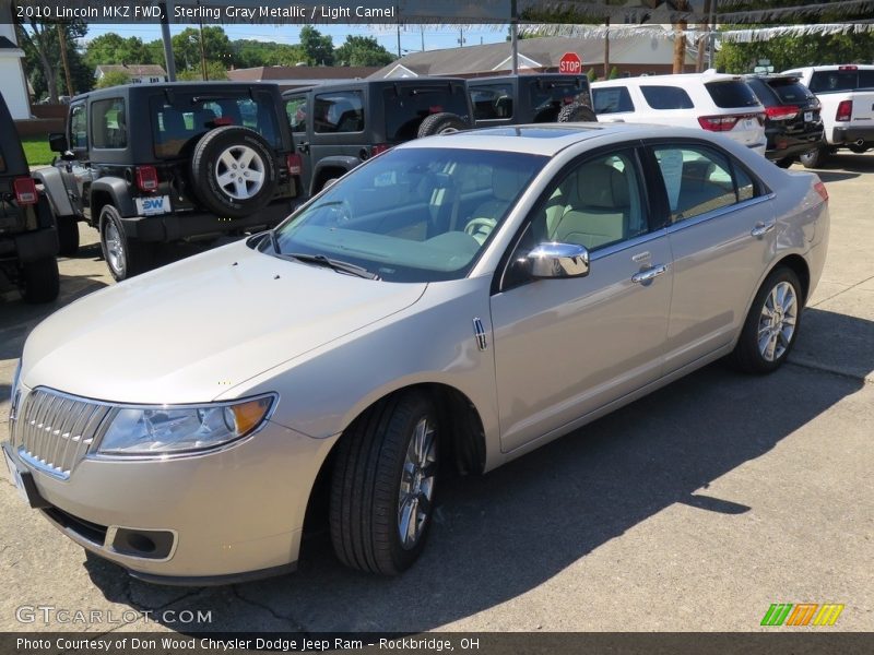 Sterling Gray Metallic / Light Camel 2010 Lincoln MKZ FWD