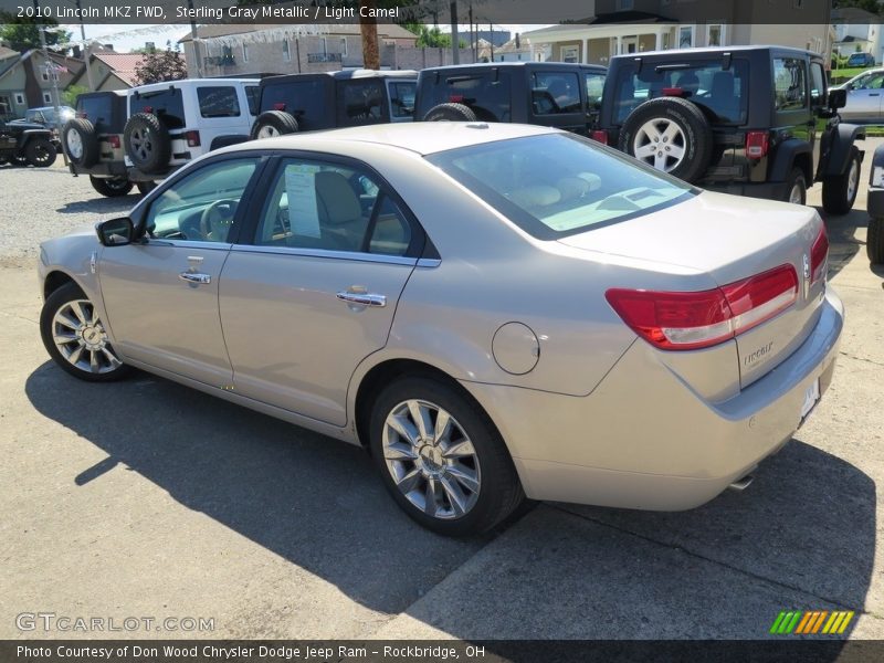 Sterling Gray Metallic / Light Camel 2010 Lincoln MKZ FWD
