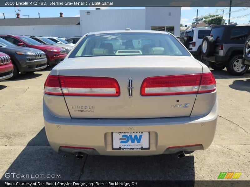Sterling Gray Metallic / Light Camel 2010 Lincoln MKZ FWD