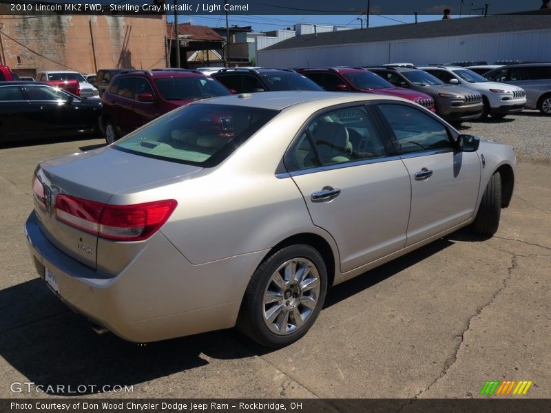 Sterling Gray Metallic / Light Camel 2010 Lincoln MKZ FWD