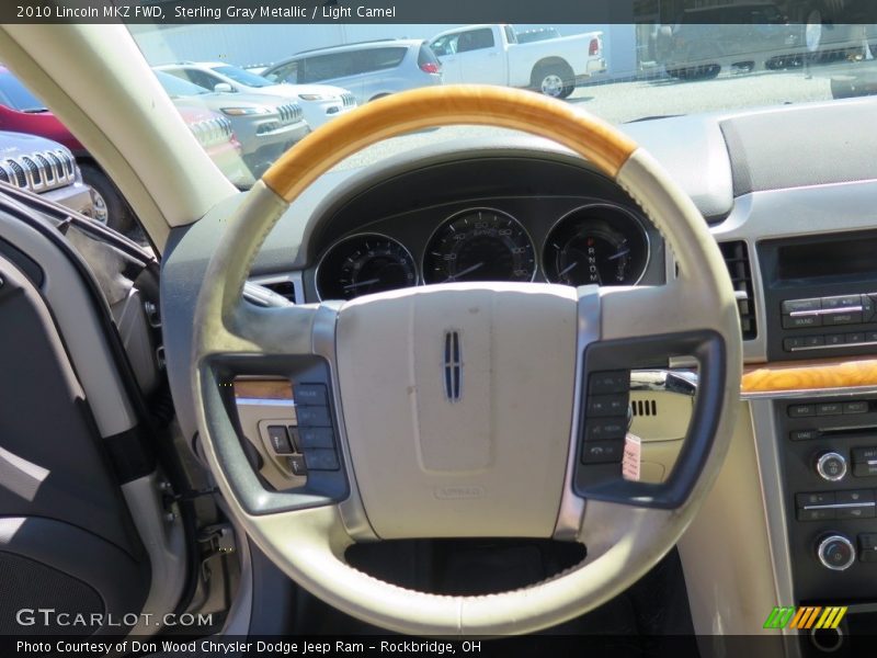 Sterling Gray Metallic / Light Camel 2010 Lincoln MKZ FWD