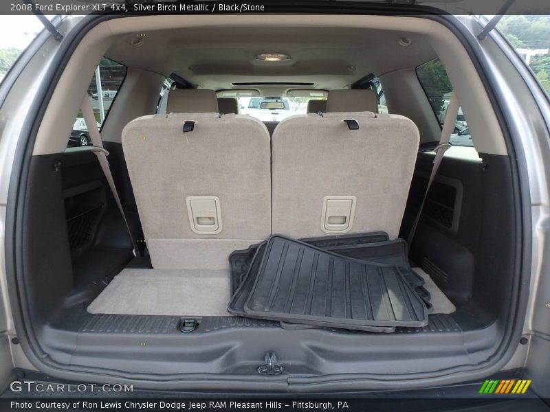 Silver Birch Metallic / Black/Stone 2008 Ford Explorer XLT 4x4