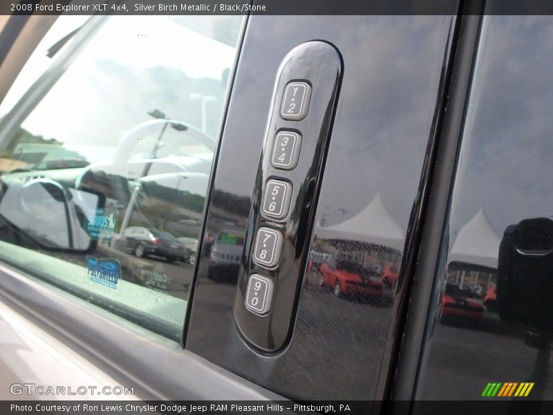 Silver Birch Metallic / Black/Stone 2008 Ford Explorer XLT 4x4