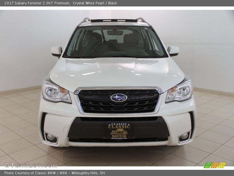 Crystal White Pearl / Black 2017 Subaru Forester 2.0XT Premium