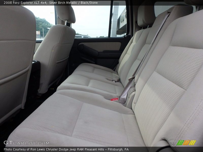 Silver Birch Metallic / Black/Stone 2008 Ford Explorer XLT 4x4