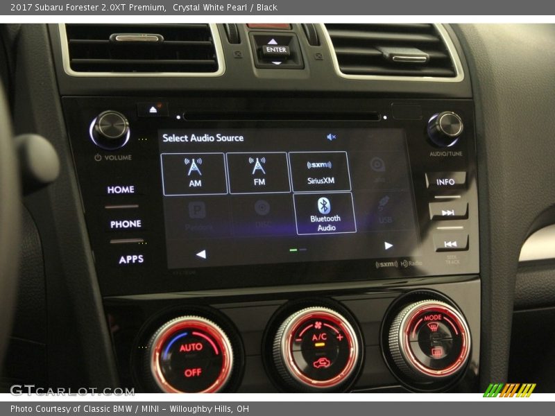 Controls of 2017 Forester 2.0XT Premium