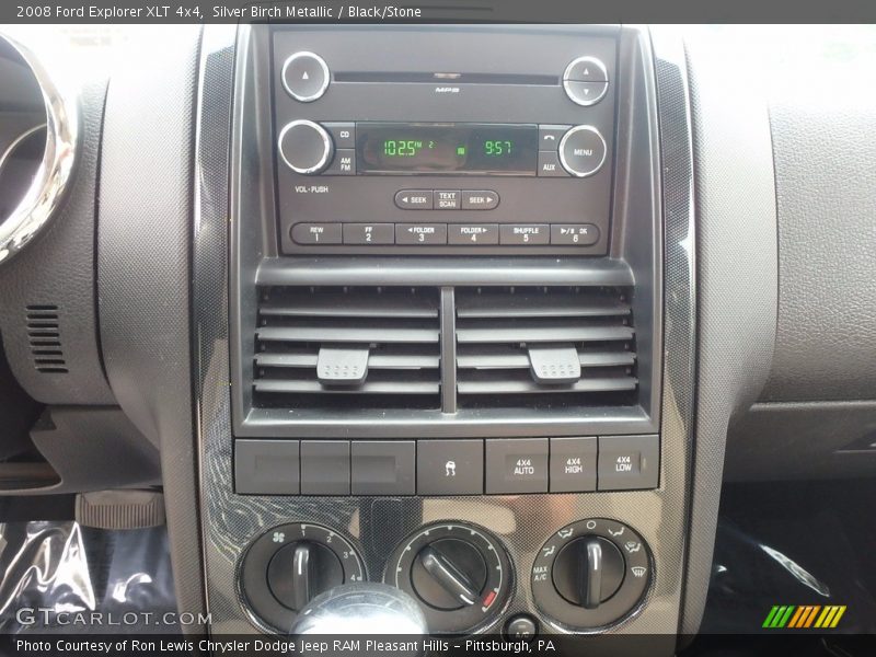 Silver Birch Metallic / Black/Stone 2008 Ford Explorer XLT 4x4