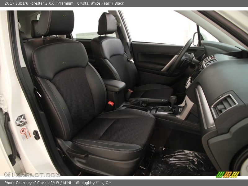 Front Seat of 2017 Forester 2.0XT Premium
