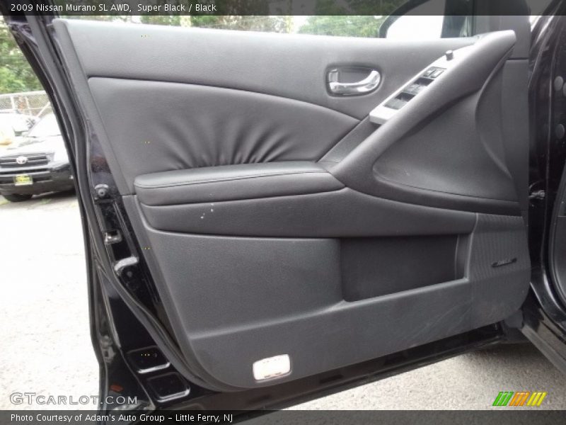 Super Black / Black 2009 Nissan Murano SL AWD