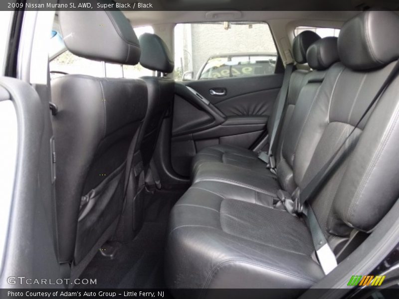 Super Black / Black 2009 Nissan Murano SL AWD