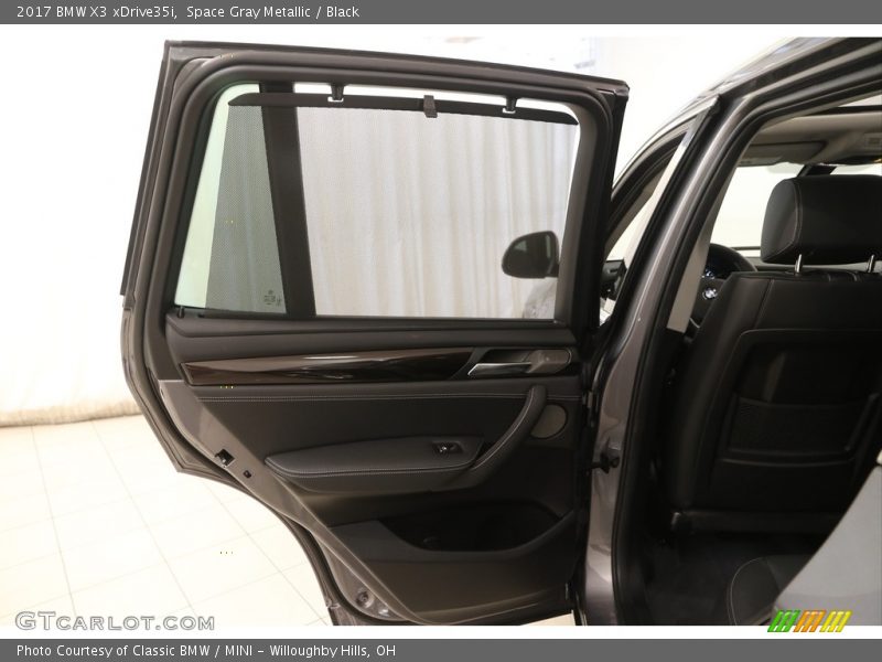 Space Gray Metallic / Black 2017 BMW X3 xDrive35i