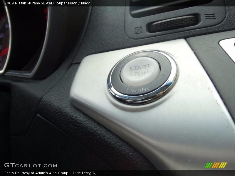 Super Black / Black 2009 Nissan Murano SL AWD