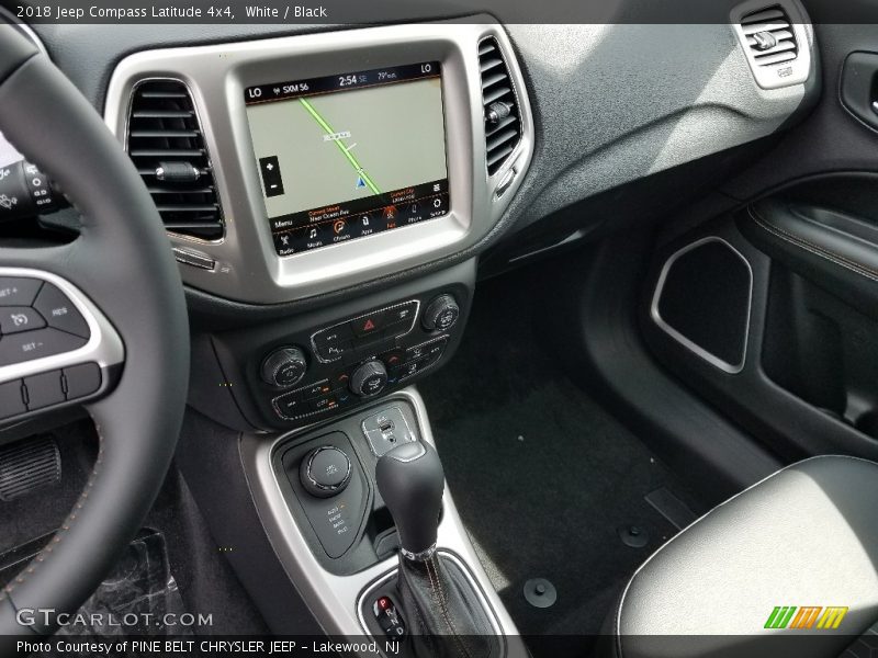 White / Black 2018 Jeep Compass Latitude 4x4