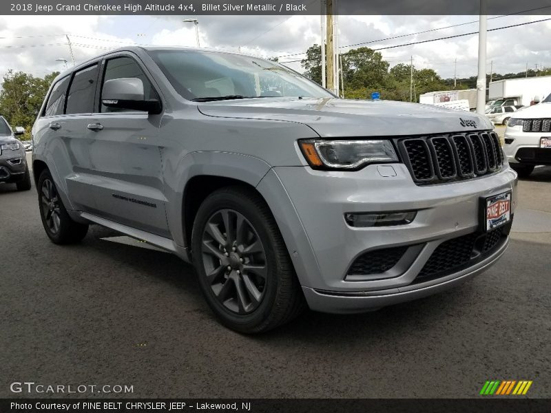 Billet Silver Metallic / Black 2018 Jeep Grand Cherokee High Altitude 4x4