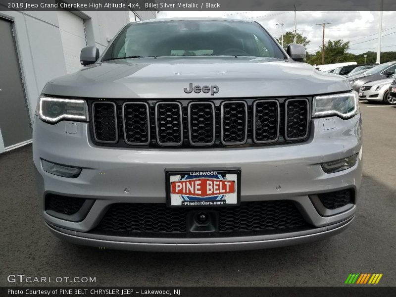Billet Silver Metallic / Black 2018 Jeep Grand Cherokee High Altitude 4x4