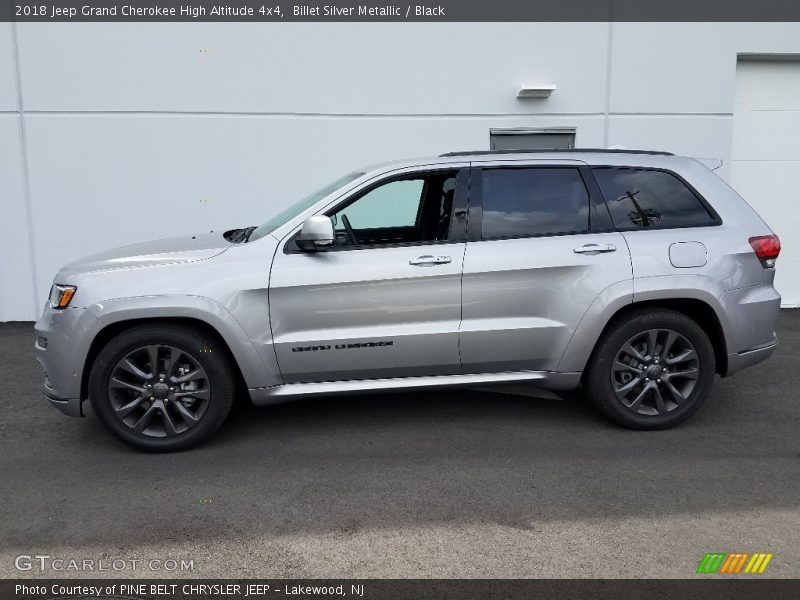  2018 Grand Cherokee High Altitude 4x4 Billet Silver Metallic