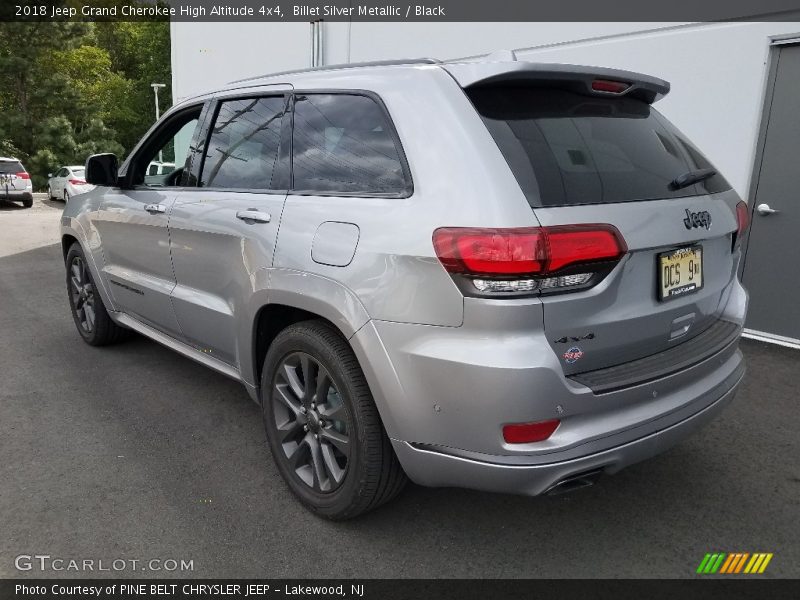 Billet Silver Metallic / Black 2018 Jeep Grand Cherokee High Altitude 4x4