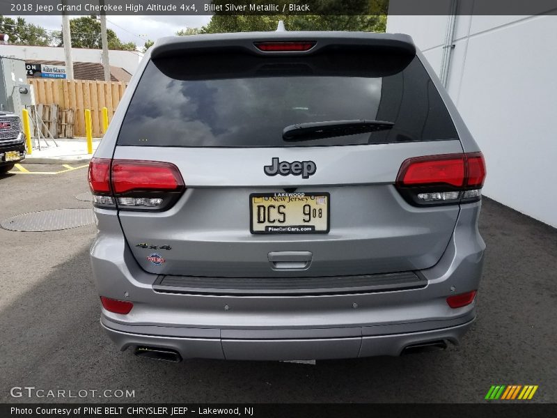 Billet Silver Metallic / Black 2018 Jeep Grand Cherokee High Altitude 4x4
