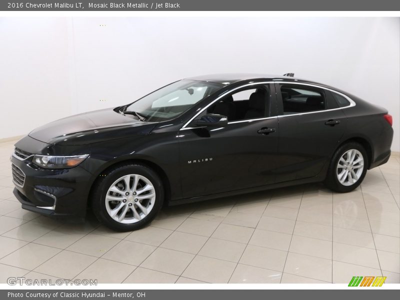 Mosaic Black Metallic / Jet Black 2016 Chevrolet Malibu LT