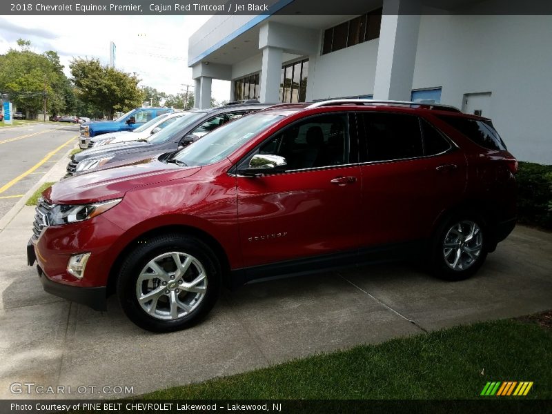 Cajun Red Tintcoat / Jet Black 2018 Chevrolet Equinox Premier