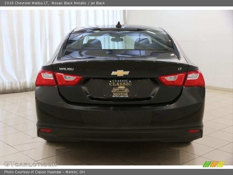 Mosaic Black Metallic / Jet Black 2016 Chevrolet Malibu LT