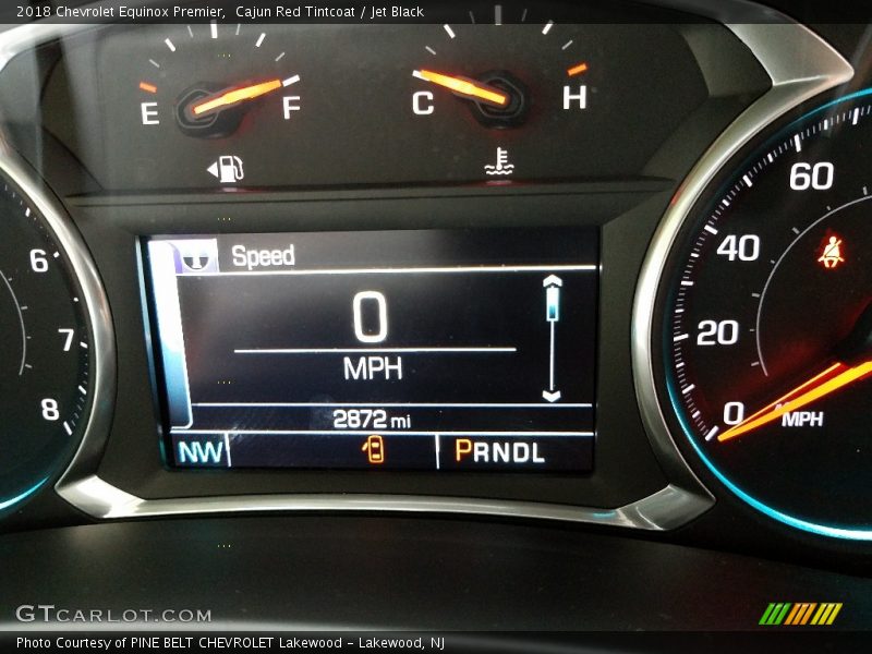 Cajun Red Tintcoat / Jet Black 2018 Chevrolet Equinox Premier