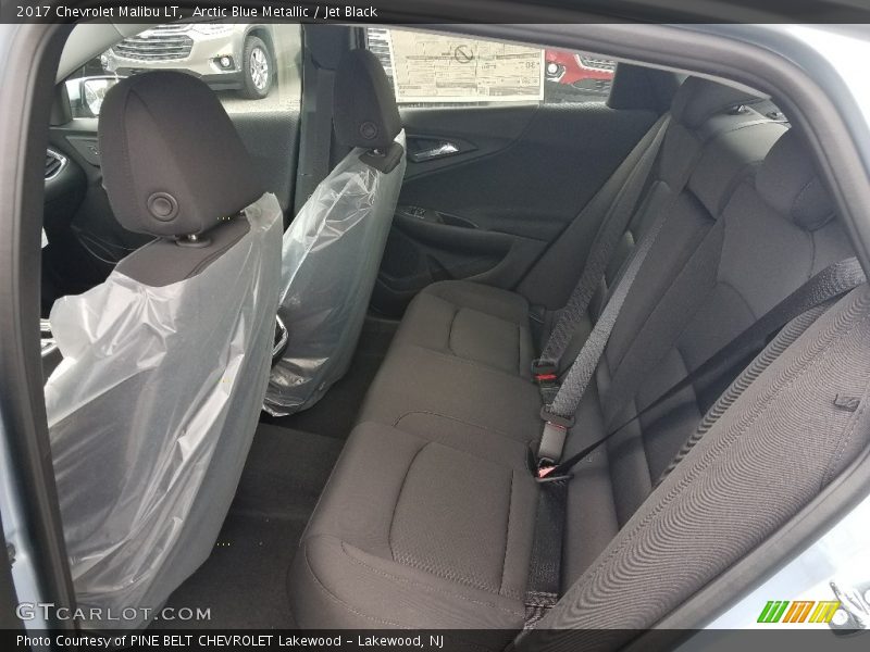 Arctic Blue Metallic / Jet Black 2017 Chevrolet Malibu LT