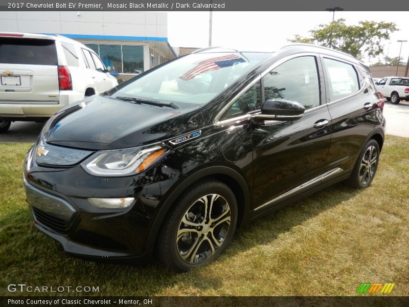 Mosaic Black Metallic / Dark Galvanized 2017 Chevrolet Bolt EV Premier