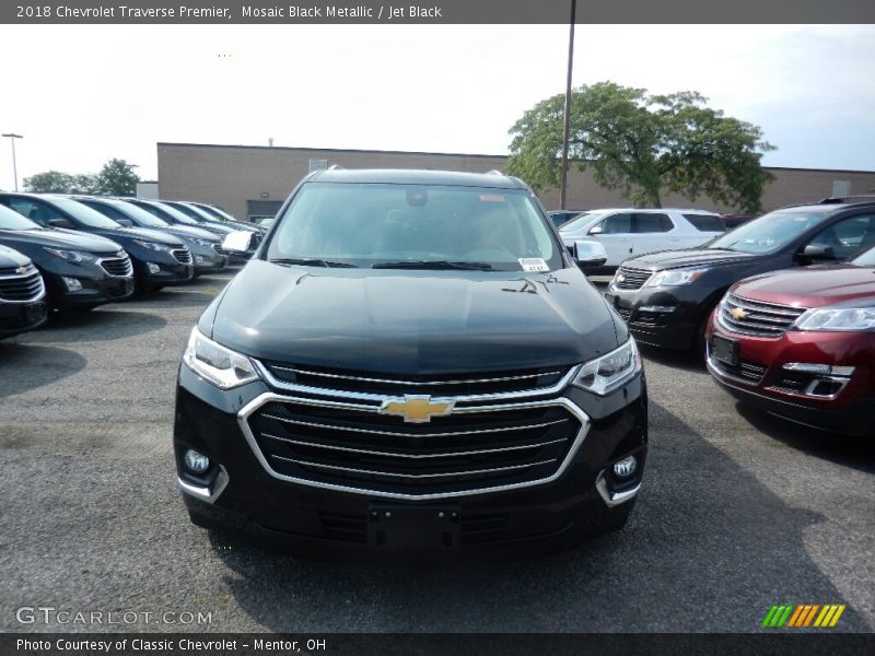 Mosaic Black Metallic / Jet Black 2018 Chevrolet Traverse Premier
