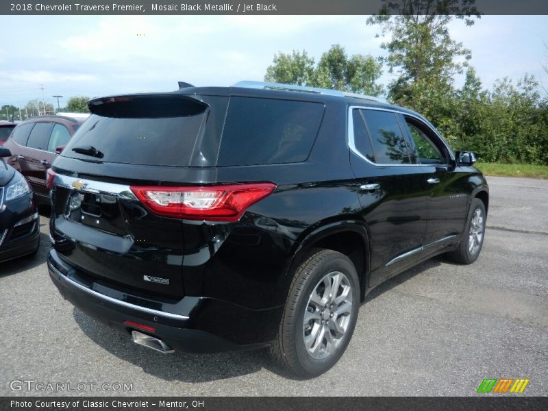 Mosaic Black Metallic / Jet Black 2018 Chevrolet Traverse Premier