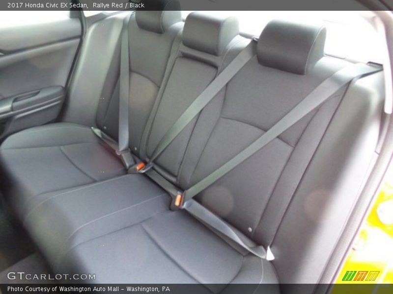 Rallye Red / Black 2017 Honda Civic EX Sedan