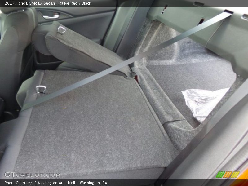 Rallye Red / Black 2017 Honda Civic EX Sedan