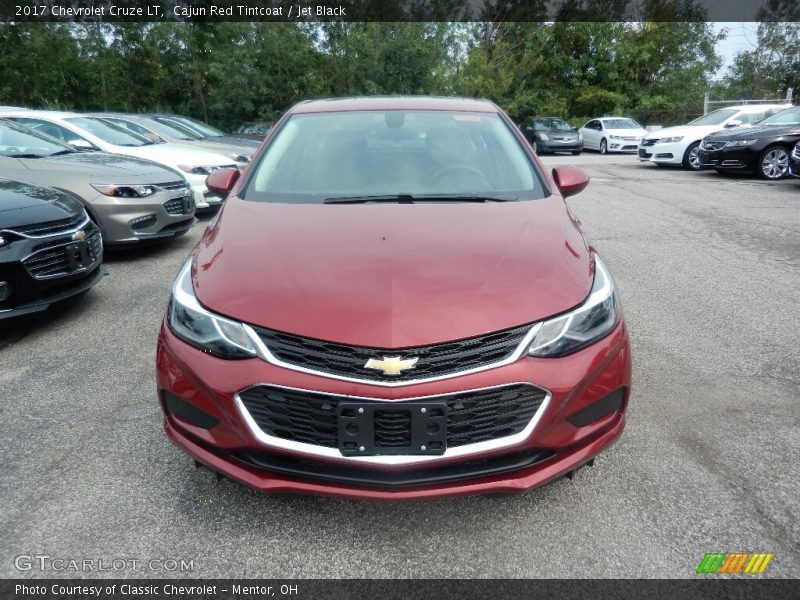 Cajun Red Tintcoat / Jet Black 2017 Chevrolet Cruze LT
