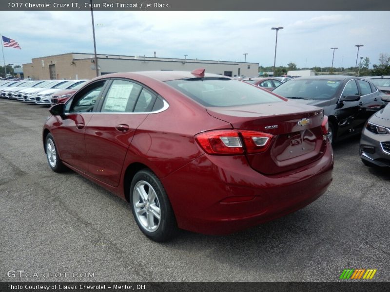 Cajun Red Tintcoat / Jet Black 2017 Chevrolet Cruze LT