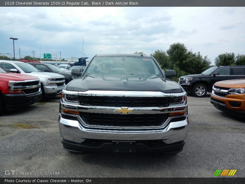 Black / Dark Ash/Jet Black 2018 Chevrolet Silverado 1500 LS Regular Cab