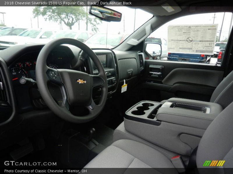  2018 Silverado 1500 LS Regular Cab Dark Ash/Jet Black Interior