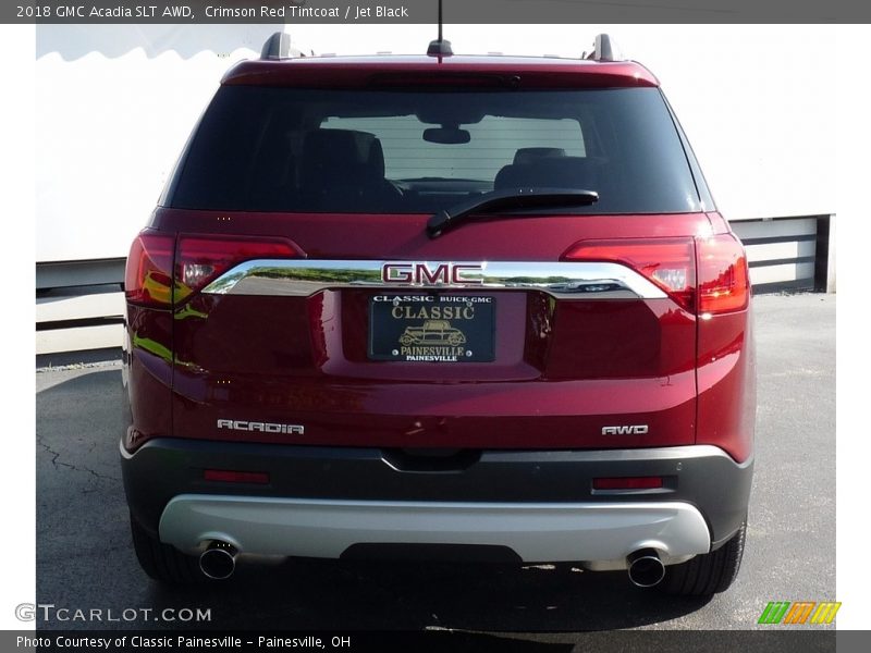 Crimson Red Tintcoat / Jet Black 2018 GMC Acadia SLT AWD