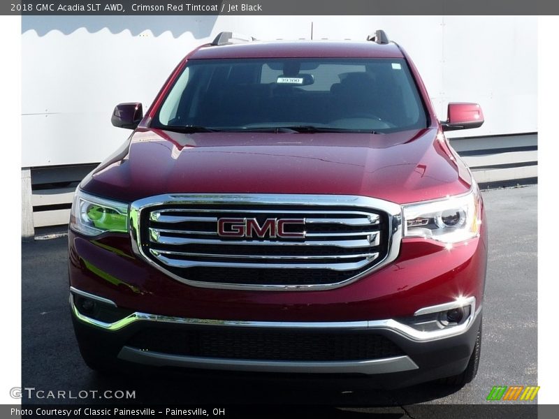Crimson Red Tintcoat / Jet Black 2018 GMC Acadia SLT AWD