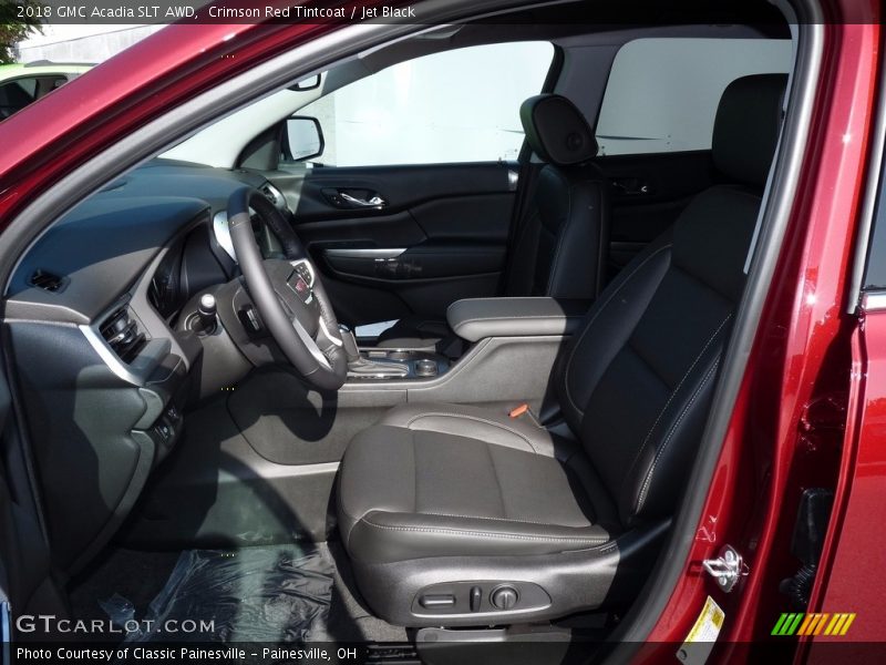 Crimson Red Tintcoat / Jet Black 2018 GMC Acadia SLT AWD