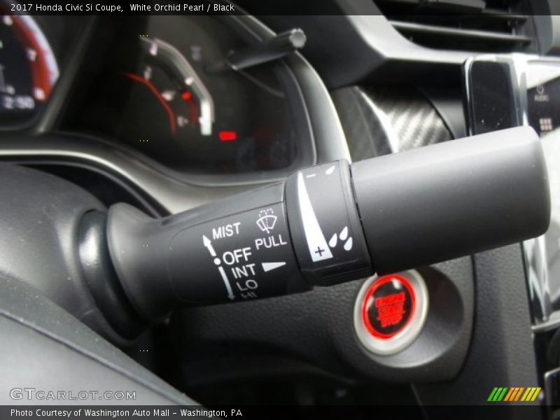 White Orchid Pearl / Black 2017 Honda Civic Si Coupe