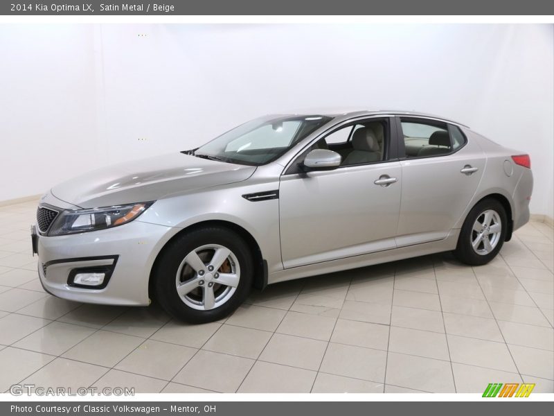 Satin Metal / Beige 2014 Kia Optima LX