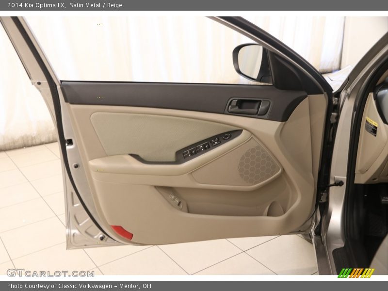 Satin Metal / Beige 2014 Kia Optima LX