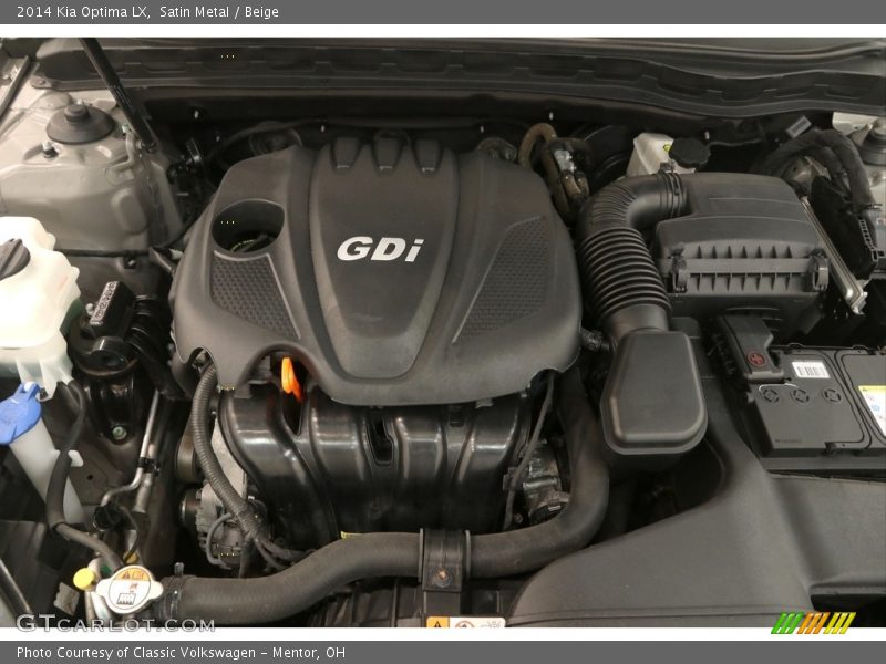 Satin Metal / Beige 2014 Kia Optima LX