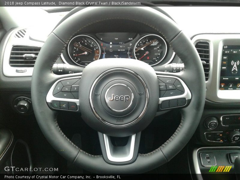  2018 Compass Latitude Steering Wheel